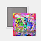 パームスプリングス ビスタ エクスプレス マグネット (正面/裏面)