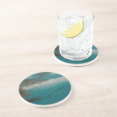 パームスプリングス ブラシ ファイヤー ファンタジー Dinner Plate コースター (側面)