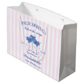 パームスプリングス Before The Rings 青い独身最後の夜 ラージペーパーバッグ (裏面アングル)