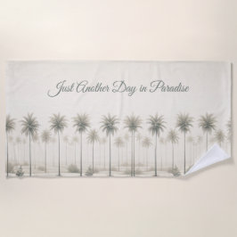 パームズインマイアミ ビーチタオル