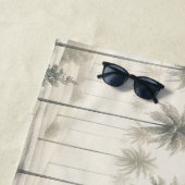 パームズインマイアミ ビーチタオル (インサイチュ)