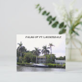 パームズオブフォートローダーデール ポストカード (スタンド正面)