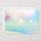 パームズビーチ シーシェルズ ウェディング  セーブ・ザ・デート (裏面)