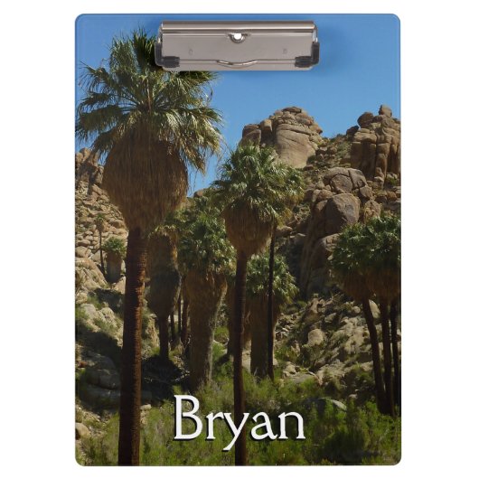 パームズ失ったオアシスIアットジョシュアツリーナショナルパーク クリップボード (正面)