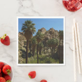 パームズ失ったオアシスIアットジョシュアツリーナショナルパーク スタンダードランチョンナプキン (インサイチュ)