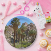 パームズ失ったオアシスIアットジョシュアツリーナショナルパーク ペーパープレート (パーティー)