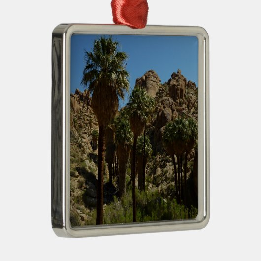 パームズ失ったオアシスIアットジョシュアツリーナショナルパーク メタルオーナメント (右)