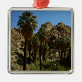 パームズ失ったオアシスIアットジョシュアツリーナショナルパーク メタルオーナメント (正面)