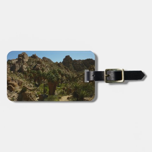 パームズ失ったオアシスIIアットジョシュアツリーナショナルパーク ラゲッジタグ (正面横)