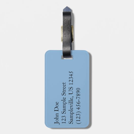 パームズ失ったオアシスIIアットジョシュアツリーナショナルパーク ラゲッジタグ (裏面縦)