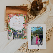 パームズ王室のベスポケ図解入りの、写真付きのイベン結婚ト セーブザデート