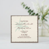 パームツリーのビーチでSave the Date セーブザデート (スタンド正面)