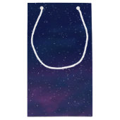 パームツリーのムーンクリスマスオーナメント スモールペーパーバッグ (裏面)