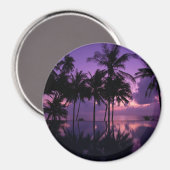 パームツリーの反射 マグネット (正面/裏面)