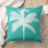 パームツリーアクア クッション (ブランケット)