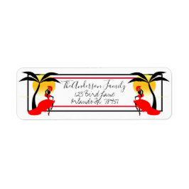 パームツリーアンドダンサー ラベル