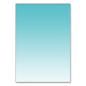 パームツリーアンドバードシンプルビーチ結婚式 テーブルナンバー (裏面)