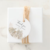 パームツリーウォーターカラーコースト結婚ーズ フェイバータグ (インサイチュ)