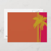 パームツリーオレンジ ポストカード (正面/裏面)