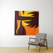 パームツリーオンビーチサンセット タペストリー (インサイチュ(横))