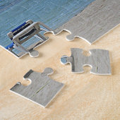 パームツリーオンビーチ ジグソーパズル (側面)