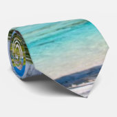 パームツリーオン海ビーチ ネクタイ (ロール)