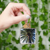 パームツリーカリフォルニアビーチカスタムキーチェーン キーホルダー (手)