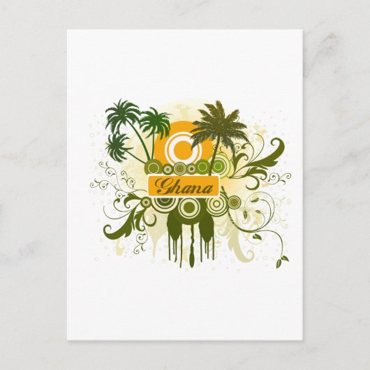 パームツリーガーナ ポストカード (正面)