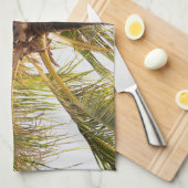 パームツリーキッチンタオル キッチンタオル (四つ折り)