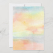 パームツリークリスマスパーティー 招待状 (裏面)