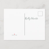 パームツリークリスマスホームムービング 案内ポストカード (裏面)