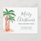パームツリークリスマスホームムービング 案内ポストカード (正面)