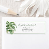 パームツリーグモダンロエレガントーン ラベル (インサイチュ)