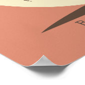 パームツリーゲストブックポスター – 100宇宙 ポスター (角)