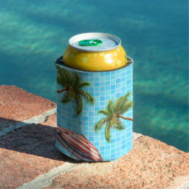 パームツリーサンアンブレラサマー 缶クーラー