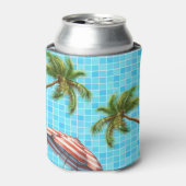 パームツリーサンアンブレラサマー 缶クーラー (缶正面)