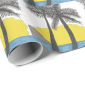 パームツリーサンライズ ラッピングペーパー (ロールコーナー)