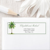 パームツリーシエレガントッモダンチ ラベル (インサイチュ)