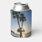 パームツリーシザーシルエットクーラーボックス 缶クーラー (缶裏面)