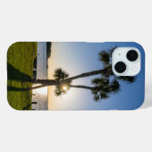 パームツリーシザーシルエットiPhoneケース Case-Mate iPhoneケース (裏面 (横))