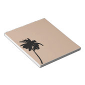 パームツリーシルエット ノートパッド (アングル)