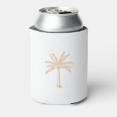 パームツリースケッチタン 缶クーラー (缶裏面)