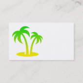 パームツリーズアイランドの名刺 名刺 (裏面)
