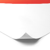 パームツリーズアットサンセット陰陽記号 ポスター (角)