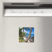 パームツリーズアヨンヒダウェイズビーチ マグネット (インサイチュ (食洗機))