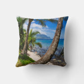 パームツリーズアロングハイドアウェイズビーチ クッション (裏面)