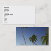 パームツリーズアンドサンセットプランテーションアイランドリゾート 名刺 (正面/裏面)