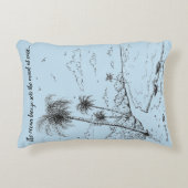 パームツリーズアンドサンドパイパービーチライフ アクセントクッション (正面)