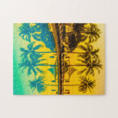 パームツリーズアンドプールジグソーパズル ジグソーパズル (横)