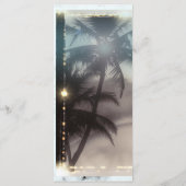 パームツリーズエレガントトロピカルビーチパーティーメニュー メニュー (裏面)